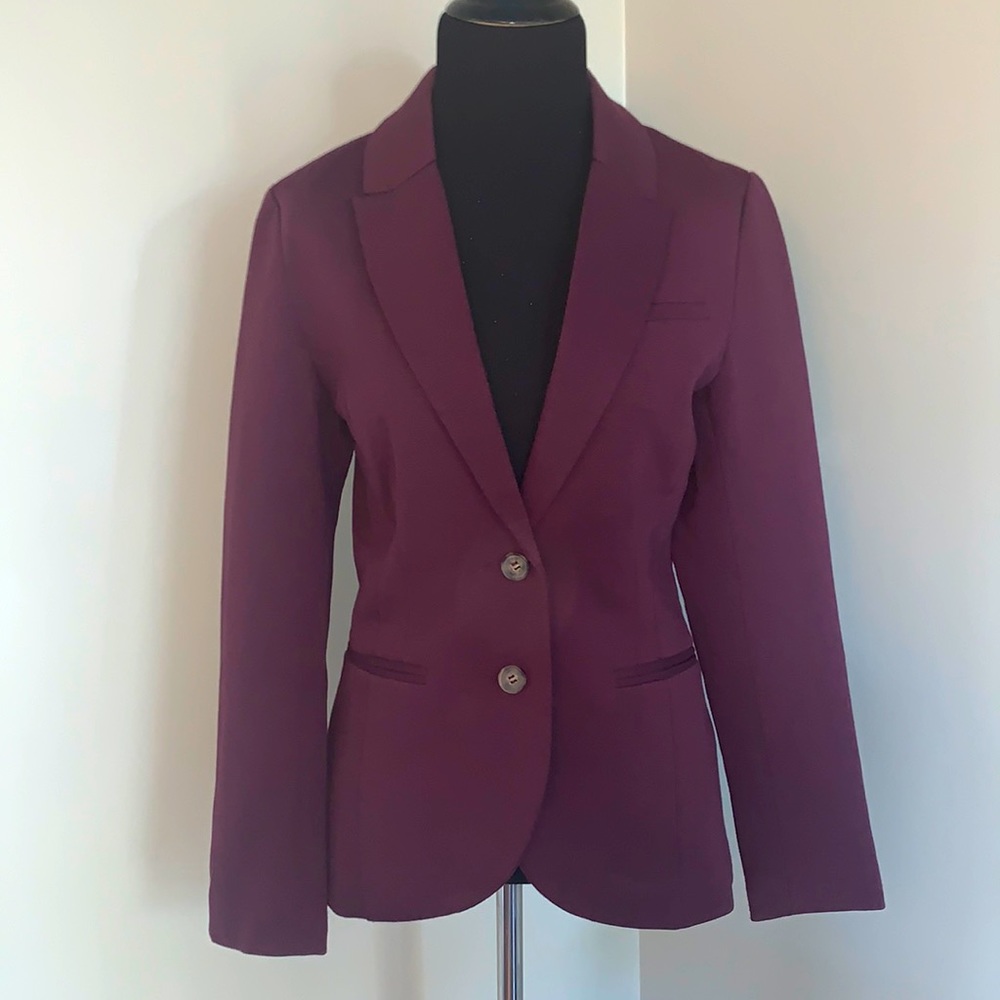 H&M Oxblood Blazer